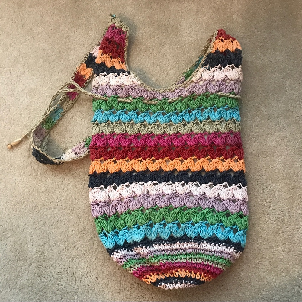 Colorful Hobo Bag